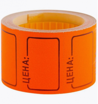 Ценник самоклеющийся 35*25мм, 150 шт., оранжевый WENZER OFFiCE (6/60) Ценник самоклеющийся 35*25мм, 150 шт., оранжевый WENZER OFFiCE (6/60)