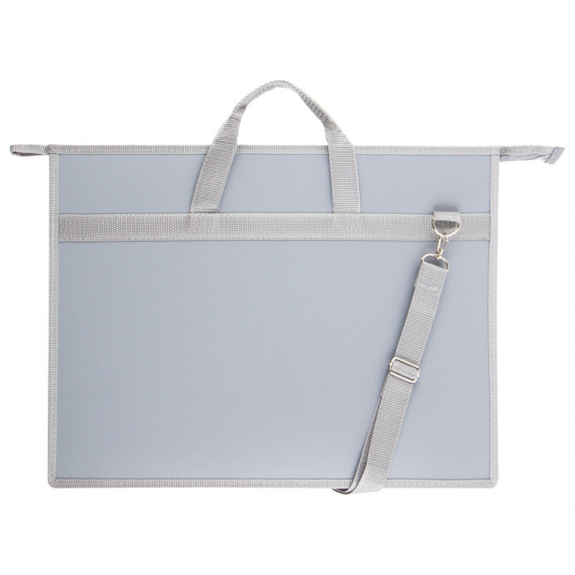 Папка А3 для художника, пластик, на молнии сверху, 1отд,, серая, Оникс/ПР 5 10721 Папка А3 для художника, пластик, на молнии сверху, 1отд,, серая, Оникс/ПР 5 10721