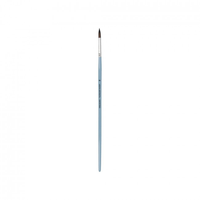 Кисть синтетика круглая длинная ручка №08 VISTA-ARTISTA