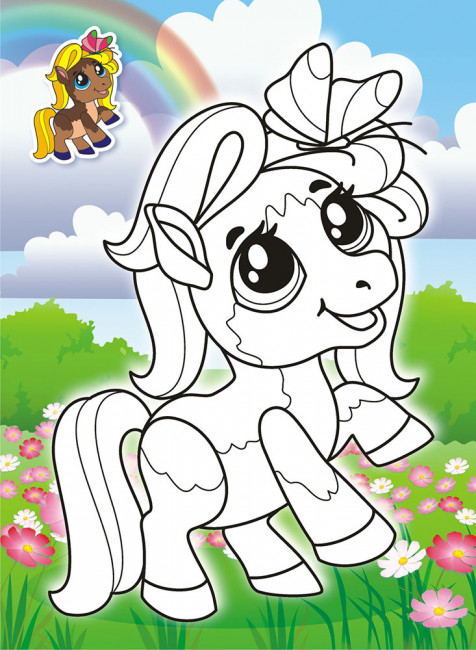 Раскраска (А4) РКСБ-619 Раскраска (А4) РКСБ-619