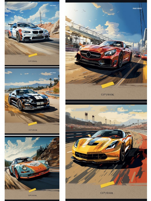 Тетрадь 48 клетка "Скоростной транспорт" скрепка, Проф-Пресс/48-6066 (5/100) Тетрадь 48 клетка "Скоростной транспорт" скрепка, Проф-Пресс/48-6066 (5/100)