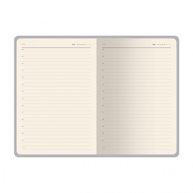 Ежедневник недатированный А5 136л "Boston", бордовый, BV/3-228/03 (20)