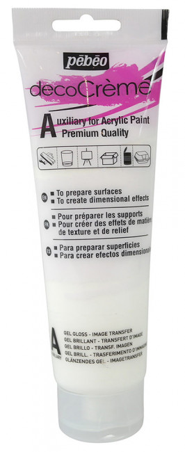 Гель 120мл декоративный глянцевый decoCreme, PEBEO/89403