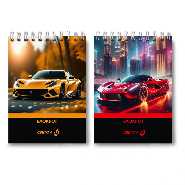 Блокнот А6 60л клетка "Крутые тачки", на гребне, Светоч/Б123_01217 (4) Блокнот А6 60л клетка "Крутые тачки", на гребне, Светоч/Б123_01217 (4)