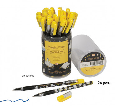 Ручка шариковая 0,5мм синяя "MagicWrite. Гуси", BV/20-0240/40 (24)