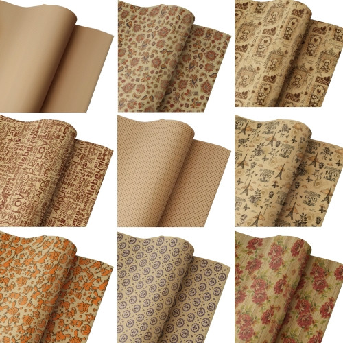 Крафт-бумага 70*100см "Микс-35" (50)