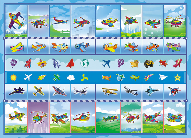 Раскраска с наклейками (А5) РНМ-576