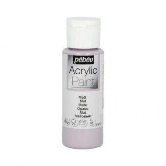 Краска 59мл акриловая матовая, для декора, лаванда, Acrylic Paint PEBEO/97824
