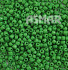 Бисер "ASMAR" размер №6, вес: 50 г, зелёный глянцевый, непрозрачный Бисер "ASMAR" размер №6, вес: 50 г, зелёный глянцевый, непрозрачный