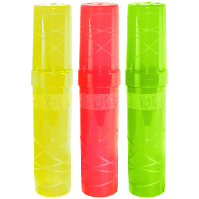 Пенал-тубус 200*40 "Creative", пластик, ассорти (15) Пенал-тубус 200*40 "Creative", пластик, ассорти (15)