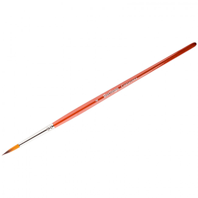 Кисть синтетика, Berlingo, круглая №04
