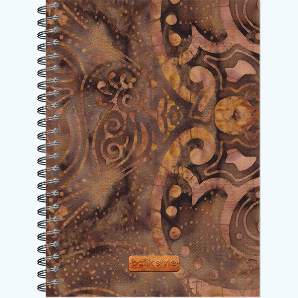 Блокнот для зарисовок А5 60л "Green Jungle Batik" гребень, Полином/3121 (10)