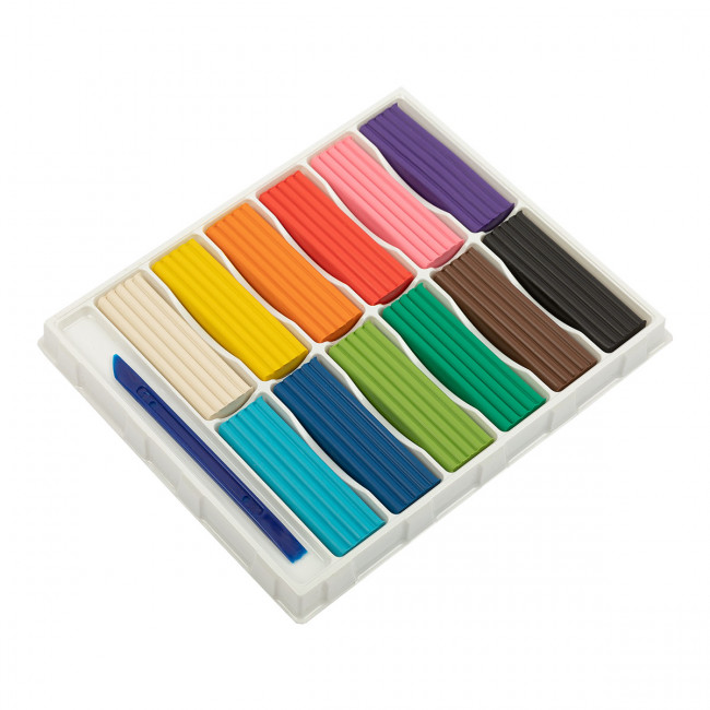 Пластилин классический 12цв. 240г "Играй" Лео/LPMC-0112 Пластилин классический 12цв. 240г "Играй" Лео/LPMC-0112