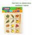 Домино 30/60мм "Овощи" из дерева, 28 элементов, Asmar