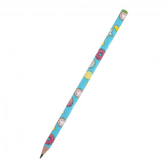 Карандаш 2мм НВ чернографитовый "HappyGraphix. Сладкое настроение.Пончики", BV/21-0030/49 (50)