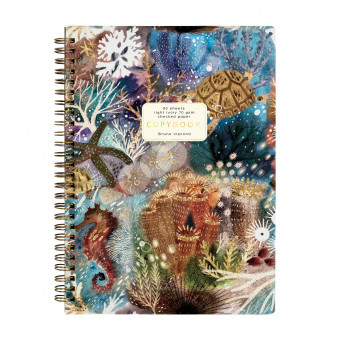 Тетрадь В5 60л клетка на гребне "Фантазия. Кораллы", BV/7-60-007/06 (40) Тетрадь В5 60л клетка на гребне "Фантазия. Кораллы", BV/7-60-007/06 (40)