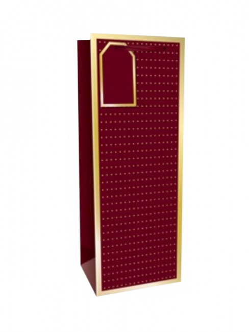 Пакет 12*35*10см "Винтаж красный", MILAND/ПКП-7923 (12)