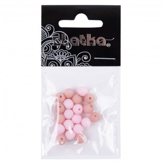 Бусина стеклянная "Zlatka"   LVBD-01   6 мм    20 шт  в пакете с картонным еврослотом   стекло №02 ассорти Бусина стеклянная "Zlatka"   LVBD-01   6 мм    20 шт  в пакете с картонным еврослотом   стекло №02 ассорти