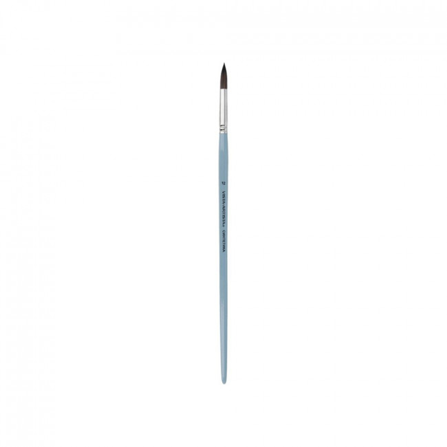 Кисть синтетика круглая длинная ручка №12 VISTA-ARTISTA