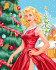 Картина по номерам "Новогодний карнавал" 40*50см, GLA79, мягкая упаковка