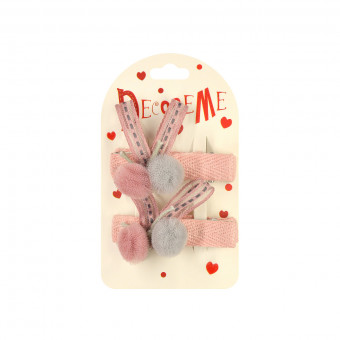 Набор заколок 5см для волос, 2шт, BV/2-719/125 (15)