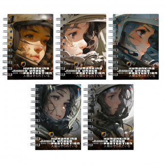 Блокнот-престиж А6 160л клетка, на гребне, BV/3-160-010/04 (24) Блокнот-престиж А6 160л клетка, на гребне, BV/3-160-010/04 (24)