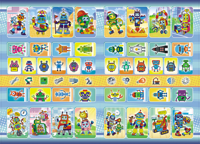 Раскраска с наклейками (А5) РНМ-583