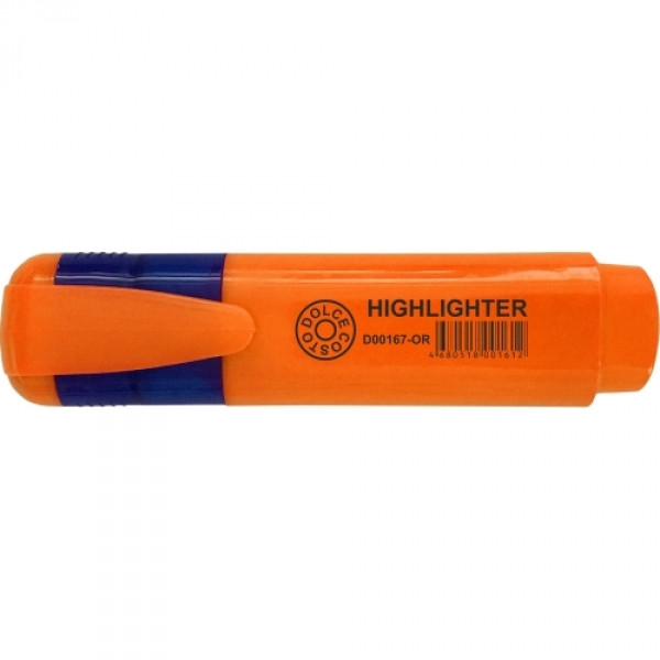 Текст-маркер DOLCE COSTO оранжевый 5 мм (50)