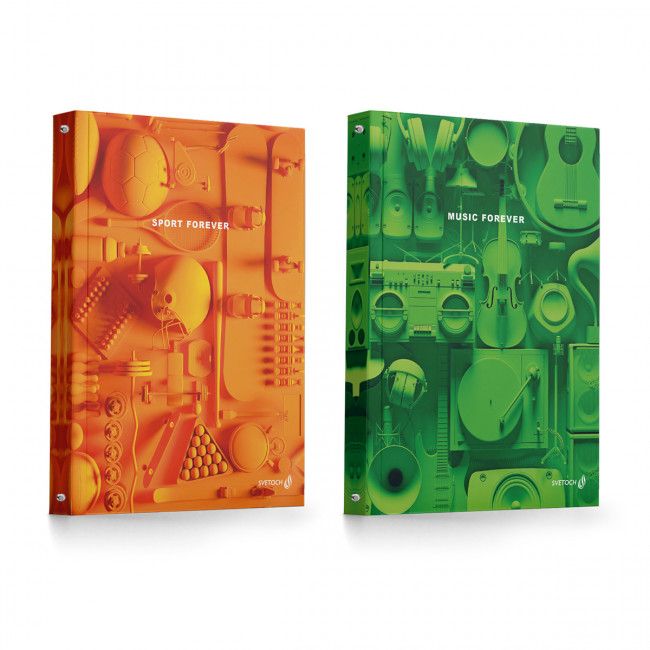 Тетрадь А5 160л клетка "Энергия цвета" на 4-х кольцах, Светоч/ТЕТ160-002 000663 (1/12)