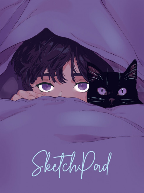 Скетчпад "Мальчик и кот". Формат:148х205х9мм 80стр, Проф-Пресс Скетчпад "Мальчик и кот". Формат:148х205х9мм 80стр, Проф-Пресс