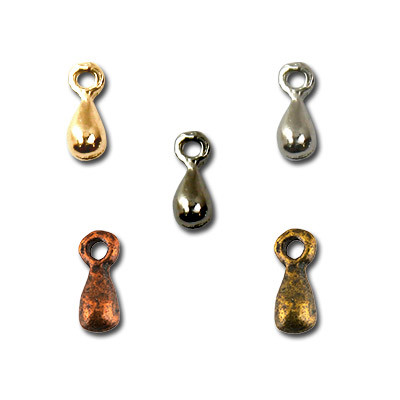 Подвески "Капелька" №03 черный никель, Zlatka/DC-030 №03