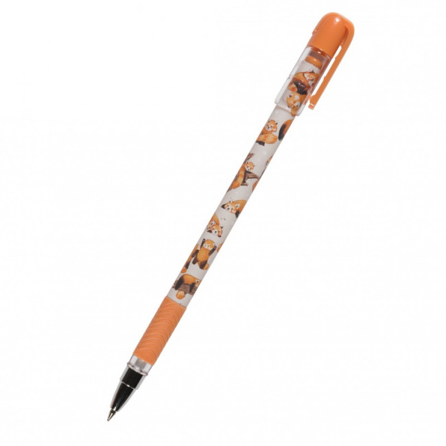 Ручка шариковая 0,5мм синяя "MagicWrite. Красные панды", BV/20-0240/38 (24)
