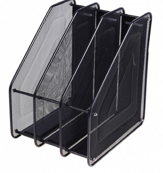 Лоток вертикальный металлический на 4 отдела, Asmar (12)