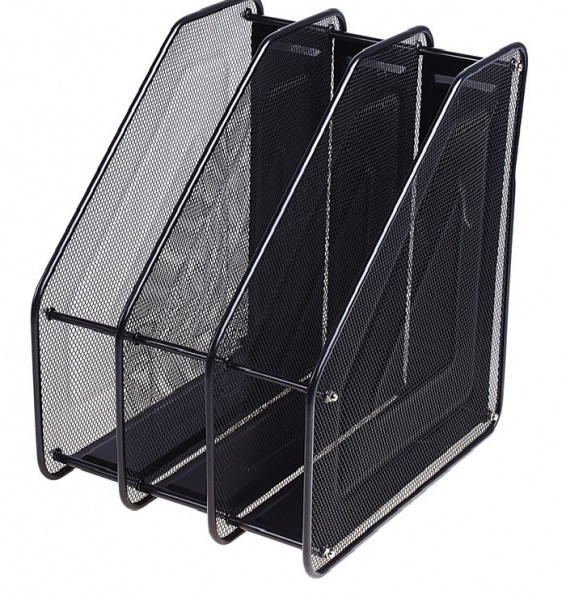 Лоток вертикальный металлический на 4 отдела, Asmar (12)