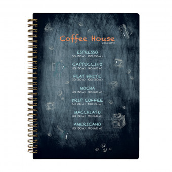 Тетрадь В5 60л линия на гребне "Coffeе house", BV/7-60-007/08 (40)