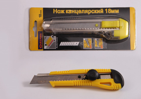Нож 18мм канцелярский, Asmar (24) Нож 18мм канцелярский, Asmar (24)