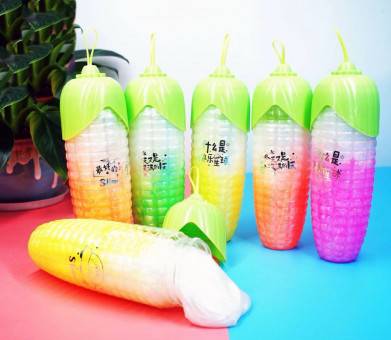 Слайм "Кукуруза" в банке с блестками, цвета-ассорти, Магистр/маг-7776 (6)