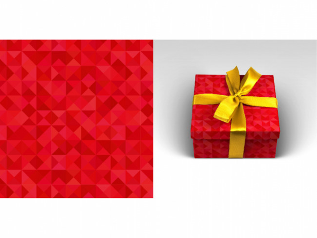 Optima Упаковочная бумага Мозаика (1 лист в рулоне. 70 х 100 см) УБ-3650