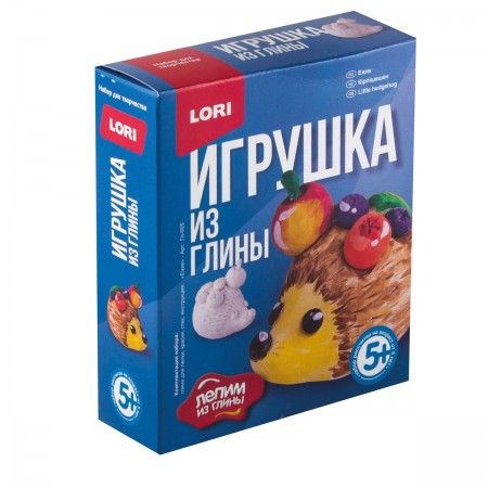 Игрушка из глины "Ежик" (16)