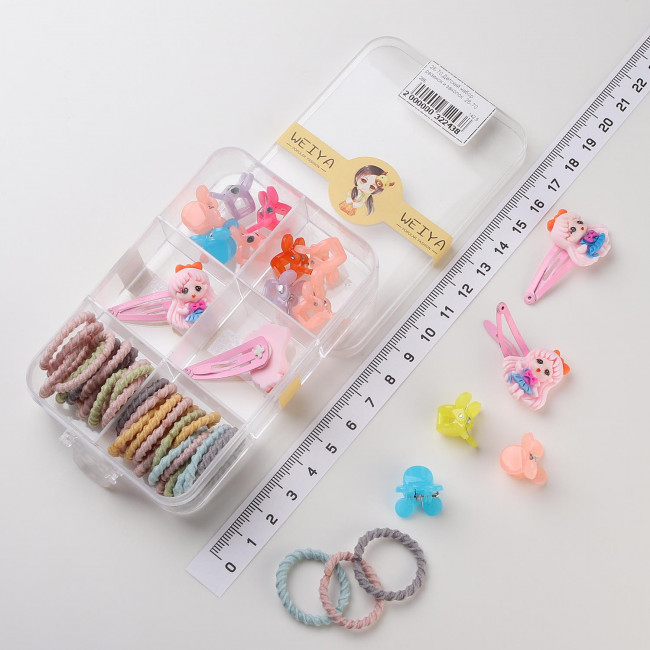 Детский набор резинок и заколок  26-70