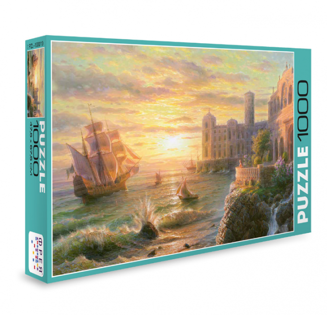 Пазл 1000 элемент "У моря" ФРЕЯ