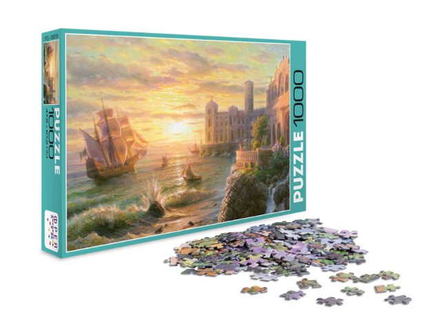 Пазл 1000 элемент "У моря" ФРЕЯ