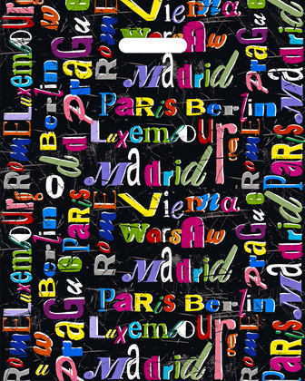 Пакет ПВД (40*50) 80 мкм "Алфавит"