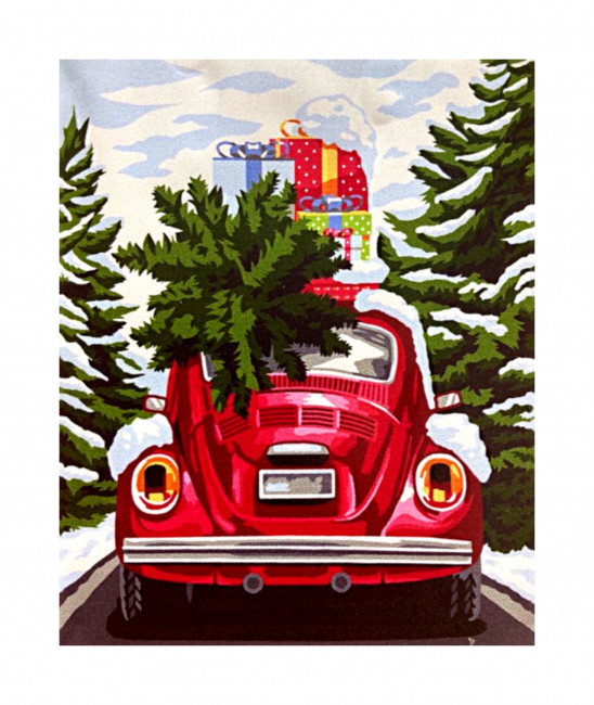 Картина по номерам "Праздник к нам приходит!" 40*50, GLA60, мягкая упаковка