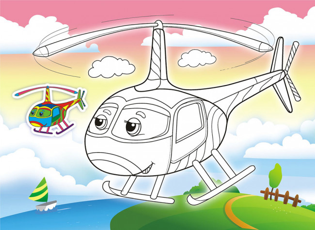 Раскраска (А4) РКСБ-623