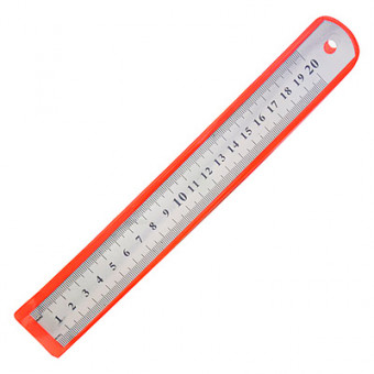 Линейка металлическая 20 см Магистр (12)