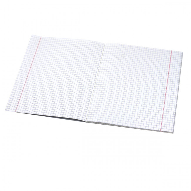 Тетрадь А5 36л клетка "Мегаполис" скрепка, мелованный картон, AL6936 (12/72)