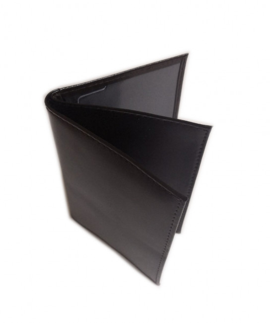 Обложка на автодокументы+паспорт  WENZER OFFiCE из натуральной кожи "спилок", с отделом для визиток, коричневый