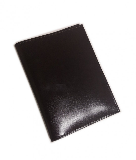 Обложка на автодокументы+паспорт  WENZER OFFiCE из натуральной кожи "спилок", с отделом для визиток, коричневый