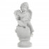 Ангел с арфой 14*14*34см, гипс, 80-803 Ангел с арфой 14*14*34см, гипс, 80-803